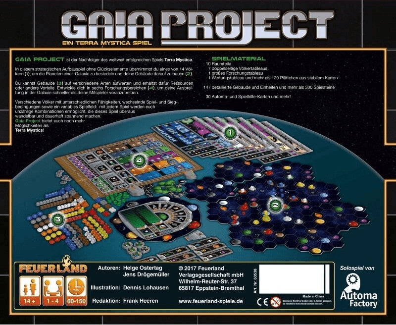 Gaia Project Box Back